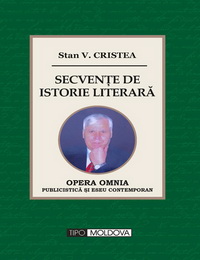 coperta carte secvente de istorie literara de stan v. cristea